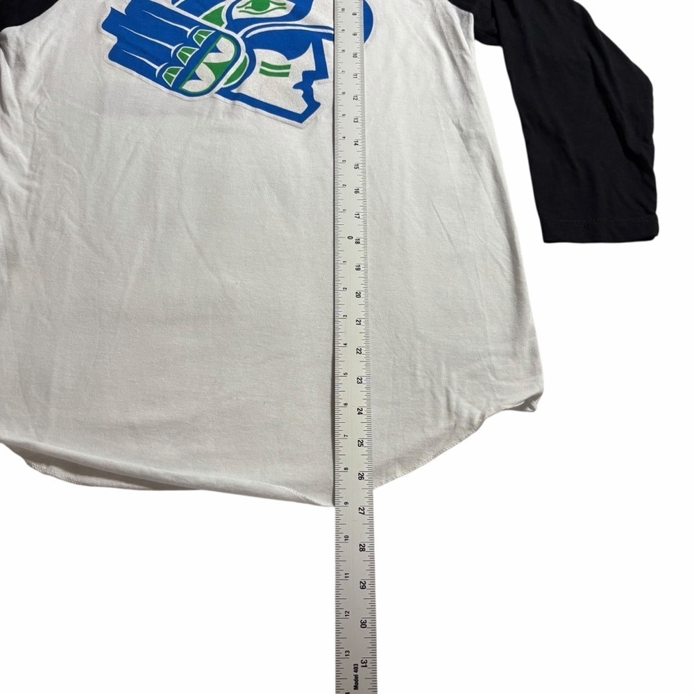 Seattle Seahawks Inspired Raglan Tee - Medium - Picture 2 of 7